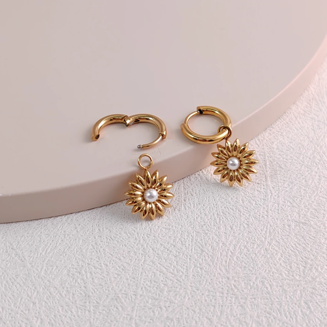 XUPING/旭平首饰 不锈钢仿珍珠耳饰 新年气质耳环 GDJ T000963946