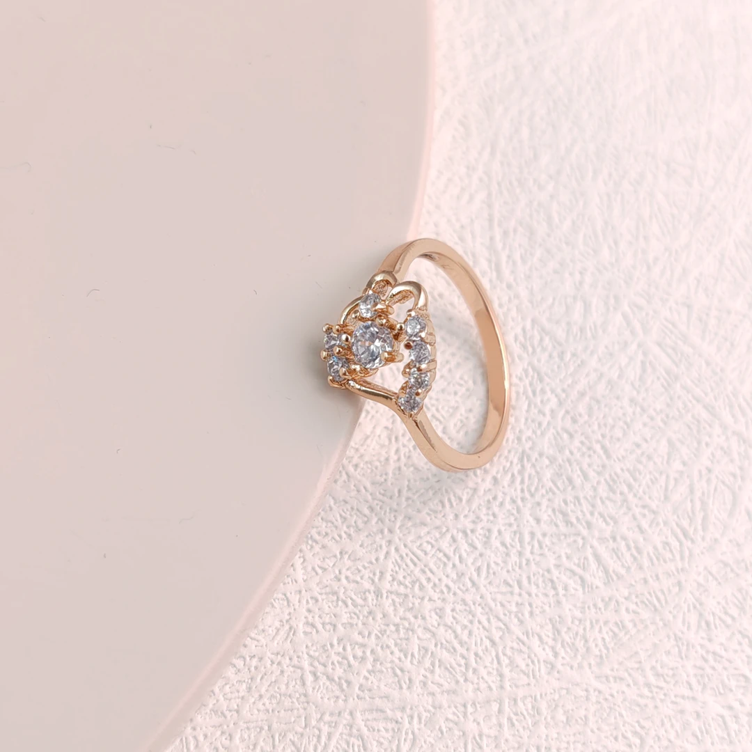 XUPING/旭平首饰 合金合成锆石戒指 年终狂欢气质 GDM X000870344