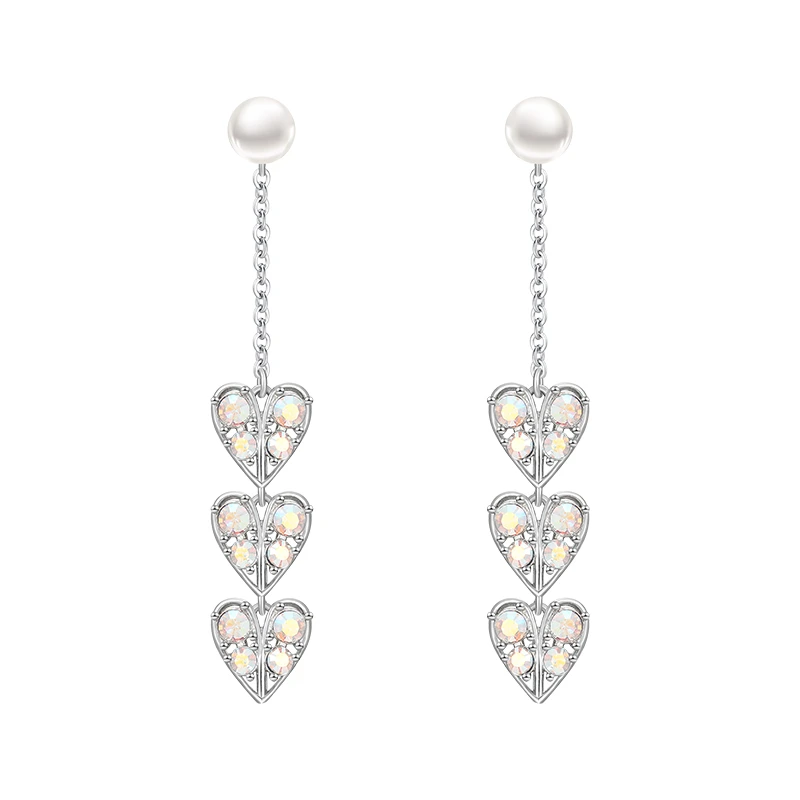 XUPING/旭平首饰 合金仿水晶耳饰 【潘生福利】时尚 GDJ X000654009