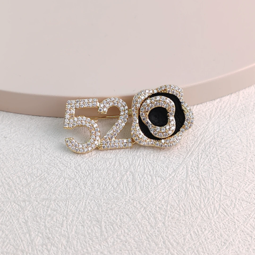 XUPING/旭平首饰 合金合成锆石胸针 新年百搭时尚 GDJ X000966257