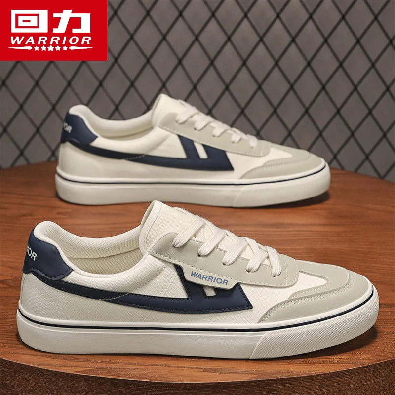 回力男鞋秋季透气帆布2025新款休闲布鞋小白网面薄款德训板鞋潮鞋