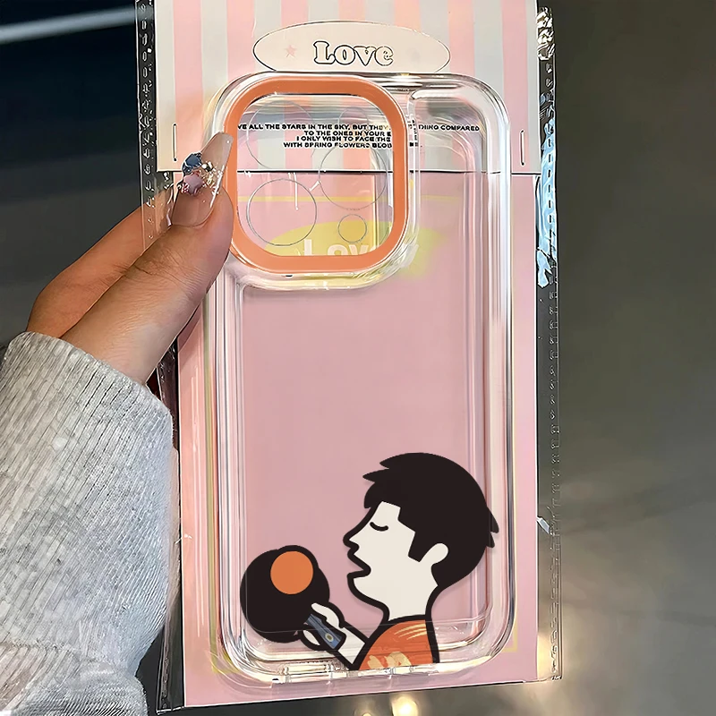 喜茶联名樊振东适用小米OPPO华为iPhone15/14promax/1加软壳