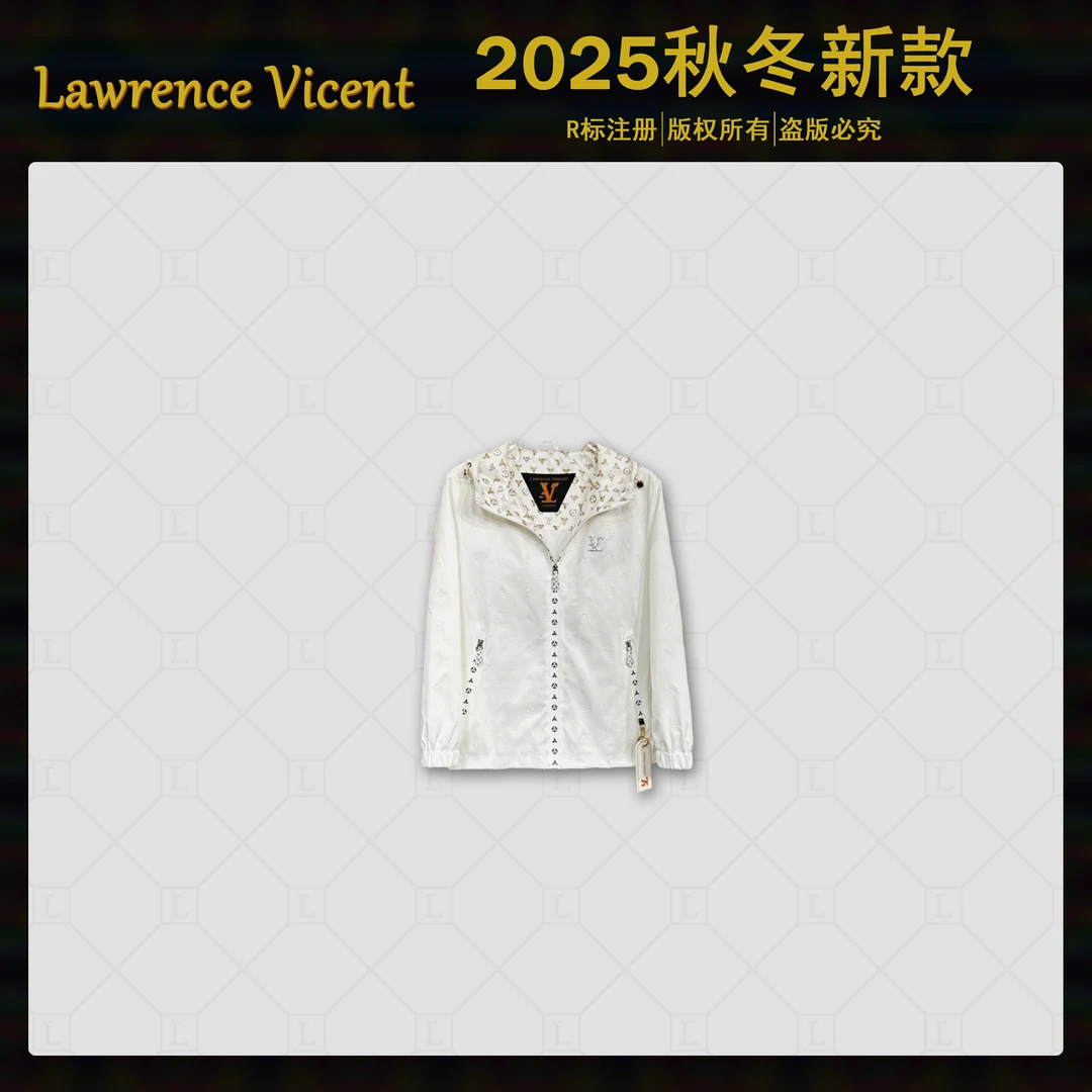 Lawrence Vincent 2024秋季设计师Cleanfit百搭高奢定制外套L009