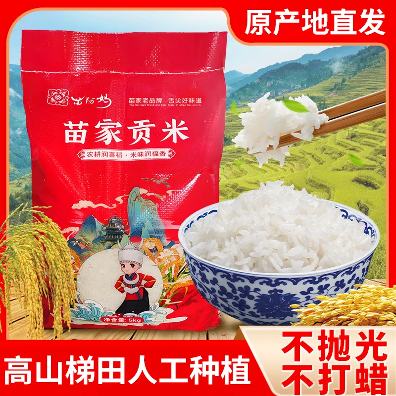 【春种秋收】产地直发农家稻田新鲜现磨软糯大米优质米长粒香米10斤