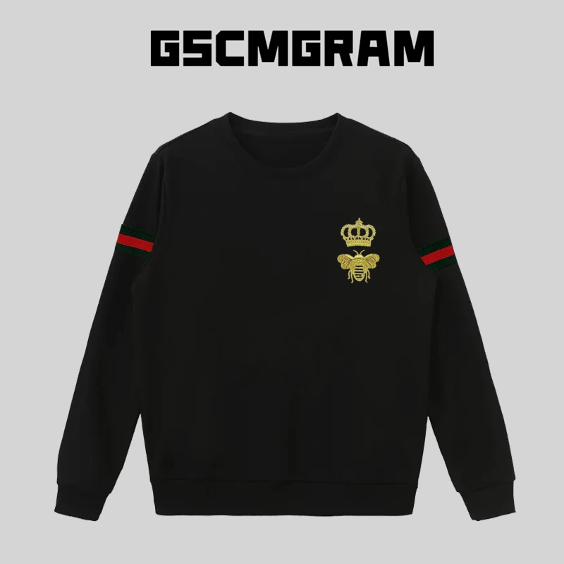 GSCM蜜蜂织带卫衣