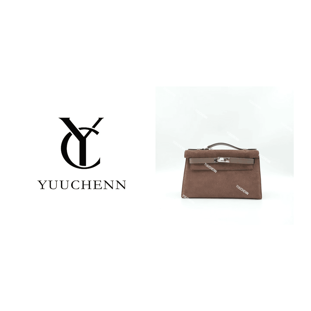 YUUCHENN“中古凯丽”22cm原创设计高定真皮包 HH269