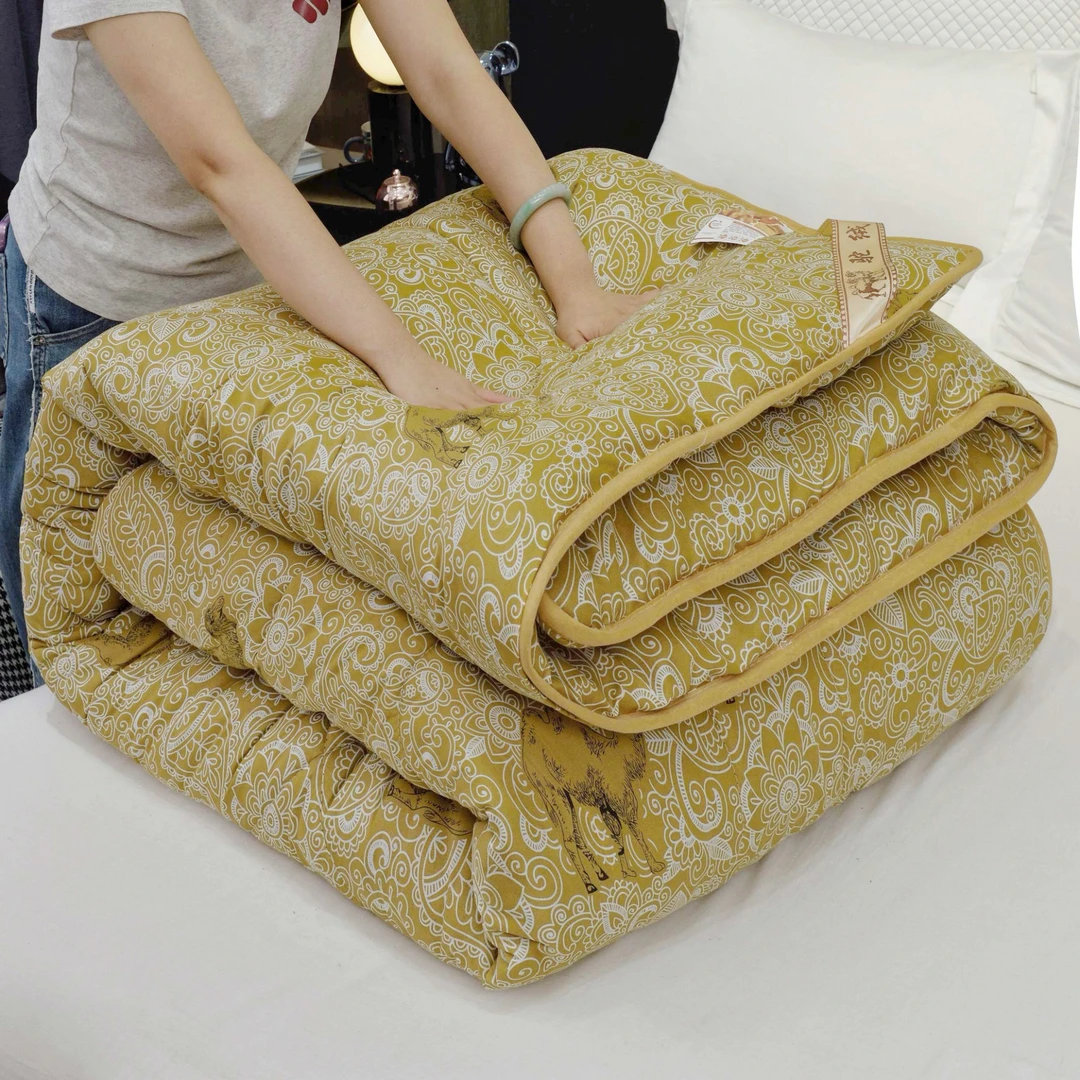 【试睡7天】3秒自发热驼绒被200*230cm约5-6斤科技抗菌家用保暖被芯