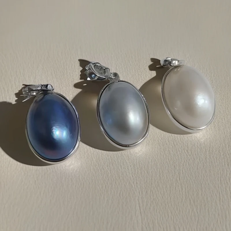 椭圆马贝吊坠（多样性发一）13*17mm左右