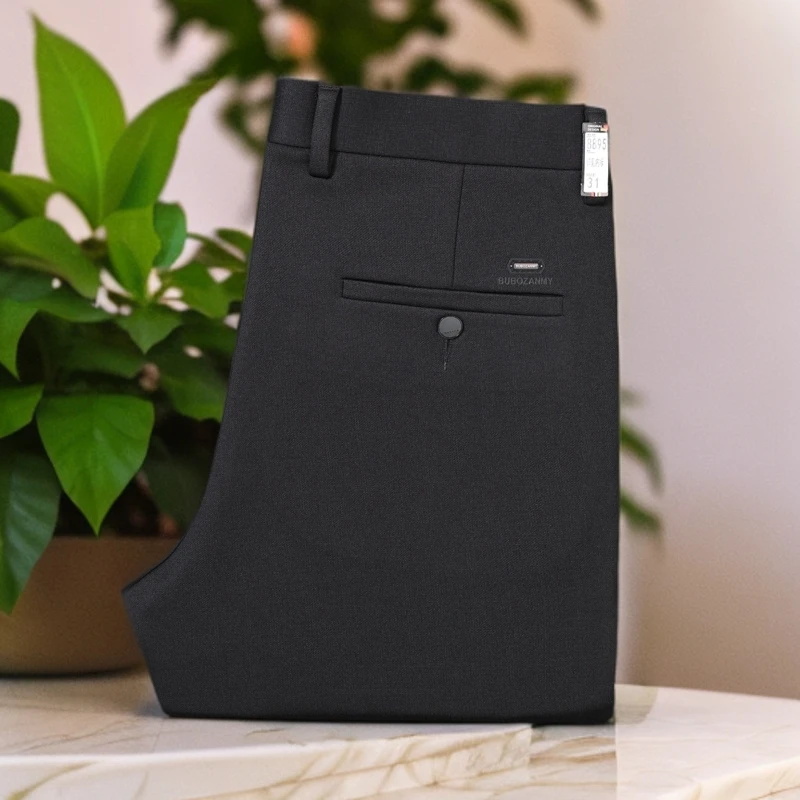 changxianglong/昌祥龙男士休闲裤商务秋冬直筒保暖弹力冬季8895