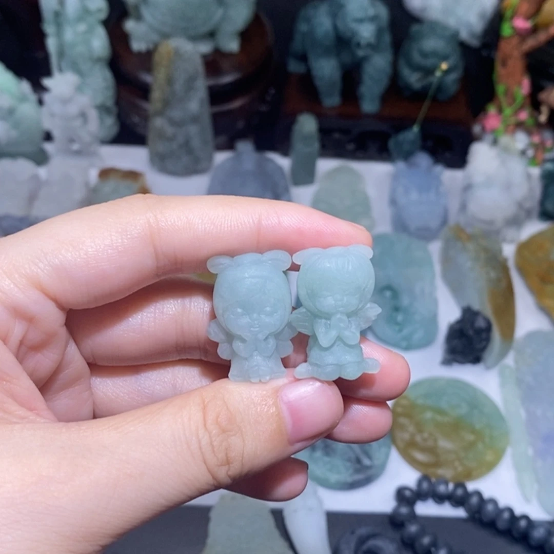 【闪购商品】定制翡翠未镶嵌万**火翡翠