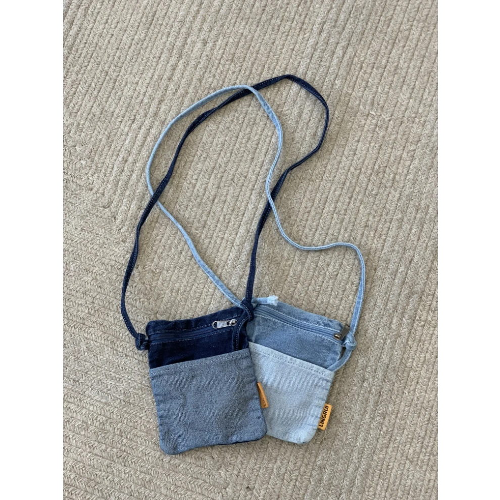 叨叨推荐款 JBJC#30#拼色小牛仔包  X