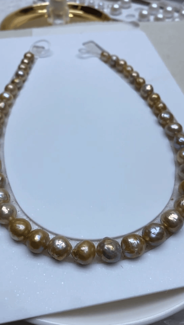 【闪购商品】淡水珍珠颈饰未镶嵌9-11