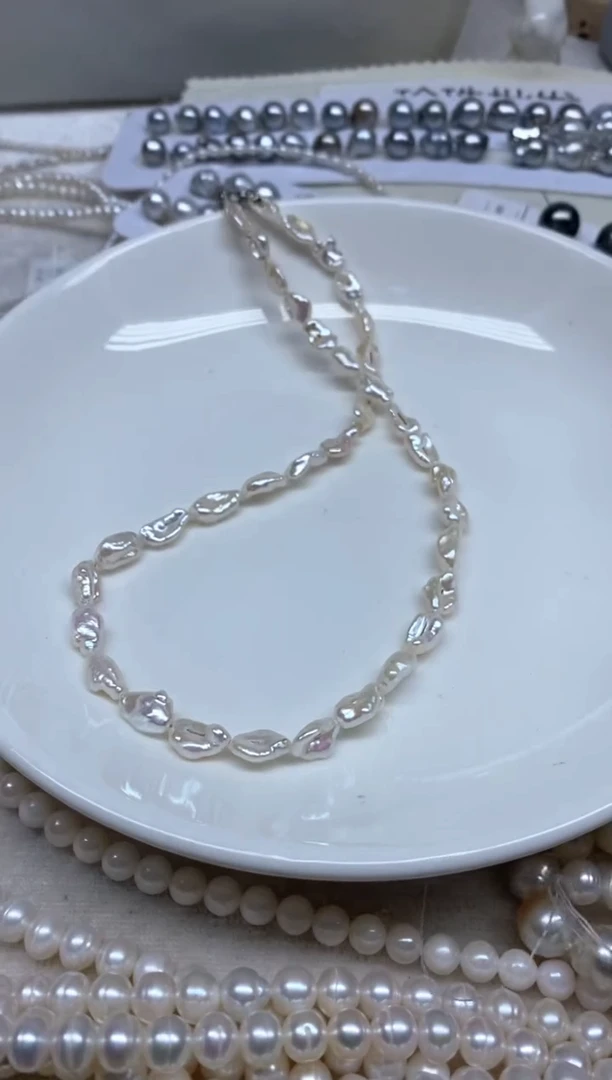 【闪购商品】淡水珍珠颈饰未镶嵌95