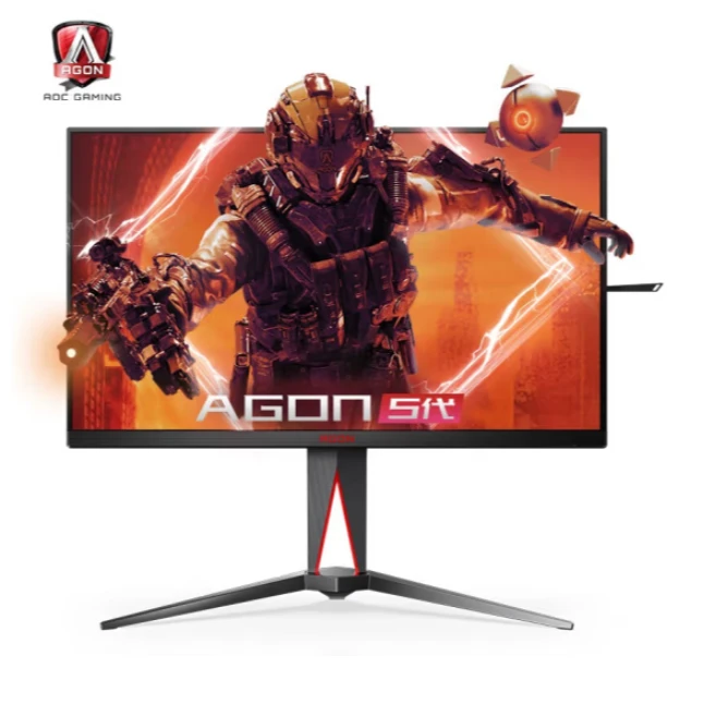 爱攻5代AG275QXE 27英寸游戏显示器2K170HZ fastIPS1MSGTG HDR400