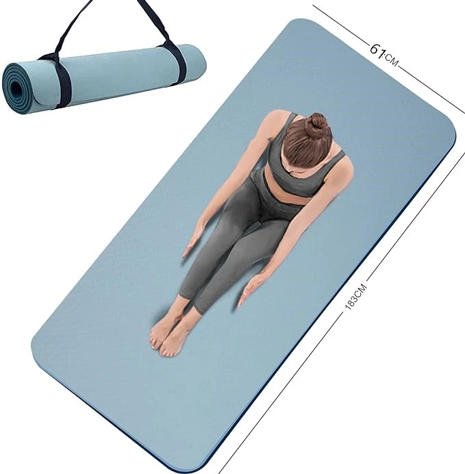 瑜伽垫tpe材质男女士初学者防滑环保无味健身瑜伽垫回弹舒适优质