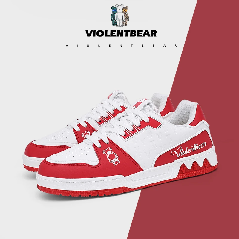 Violentbear/暴力熊潮流时尚百搭休闲潮鞋复古经典低帮鞋8889