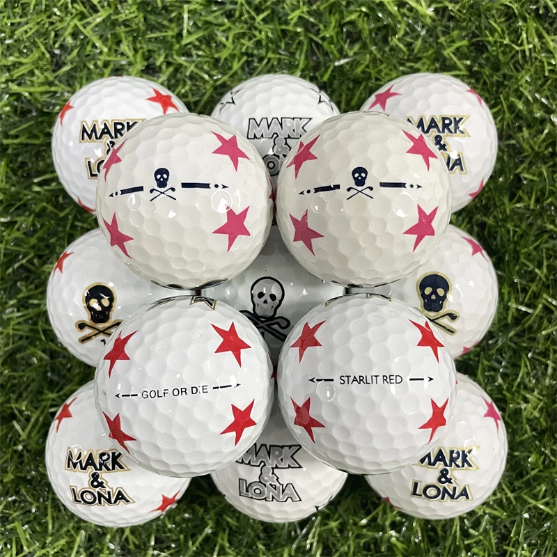 高尔夫球骷髅头五星球三层樱花球下场比赛高性价比顺丰包邮