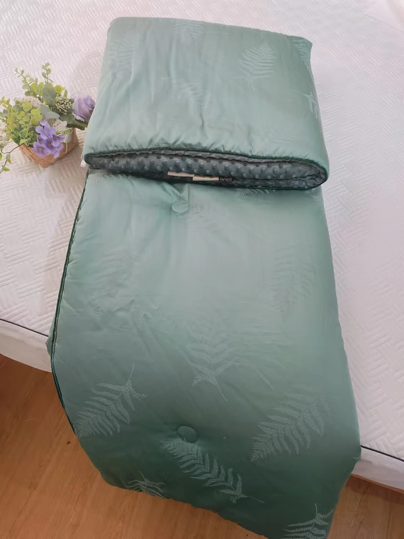 百支烧花奢丽双人豆豆被200*230微瑕～G773