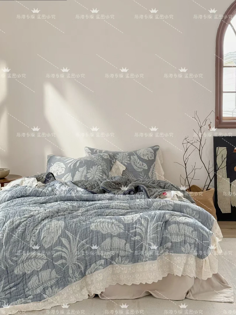 幕古美学森氧被可机洗双人200*230～雨林苑（有毛病）