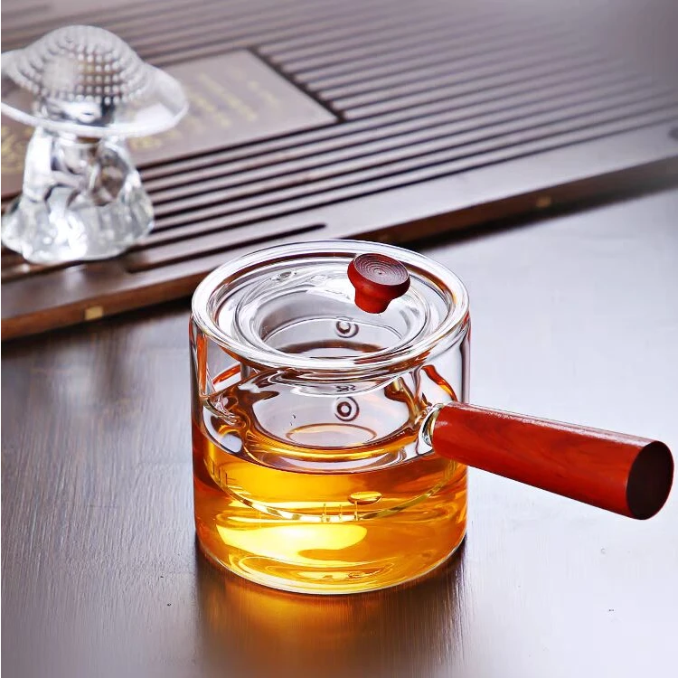 玻璃茶壶直觉壶高硼硅玻璃煮茶泡茶煮泡茶家用加厚耐热过滤