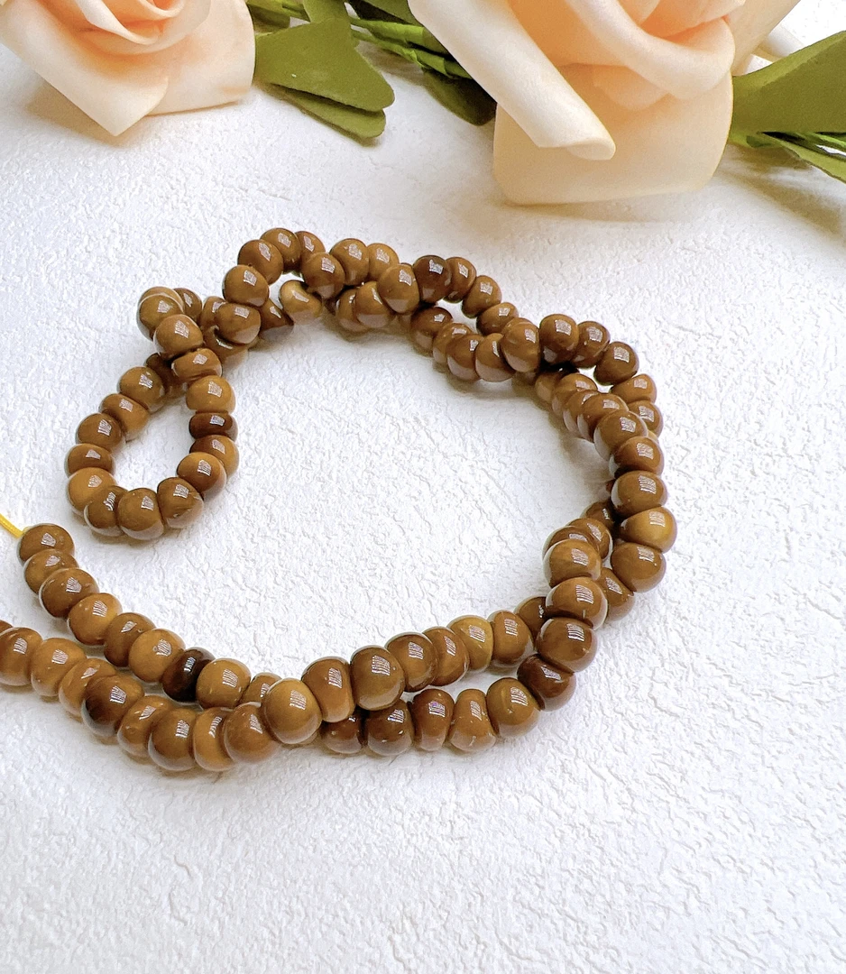 库克打磨手工大肠半成品链子 品相好 抛光好