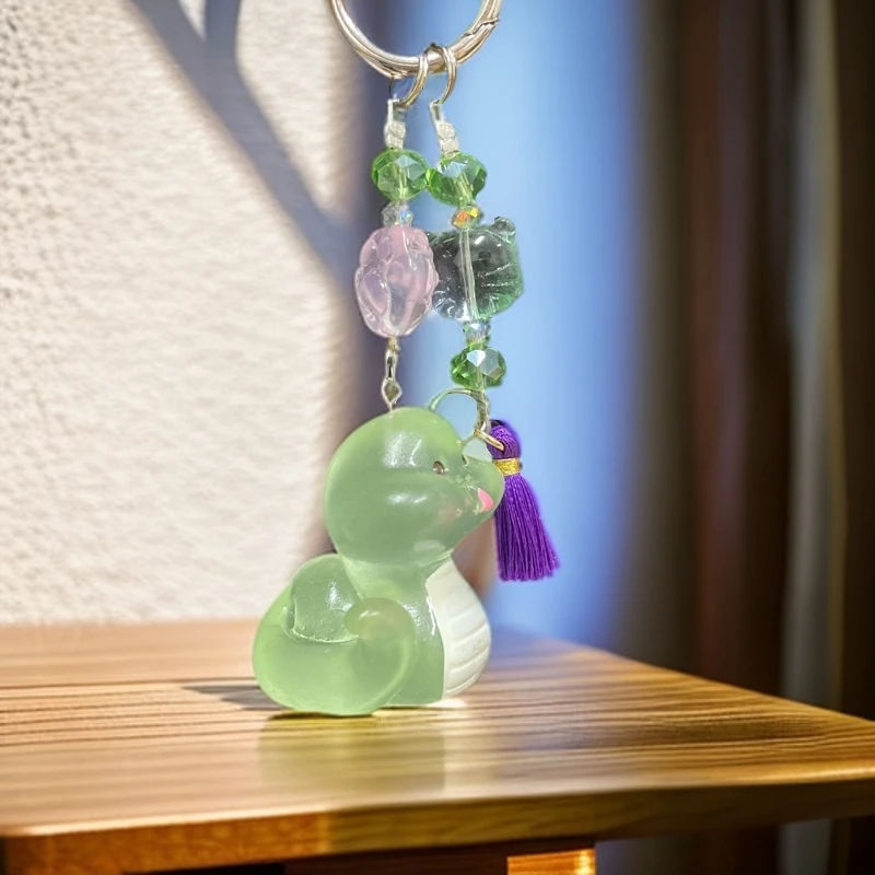 夜光可爱蛇蛇手机坠D92