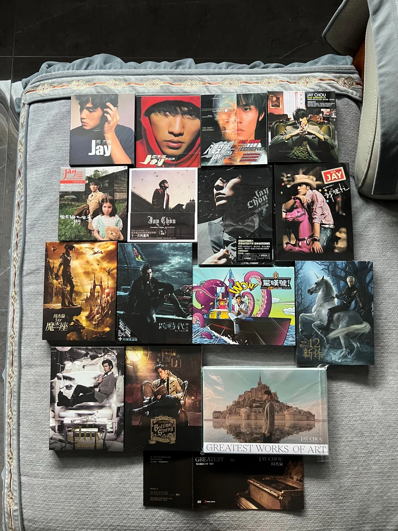 【现货】周杰伦Jay台版专辑唱片正版CD碟片 生日送礼杰迷收藏必备