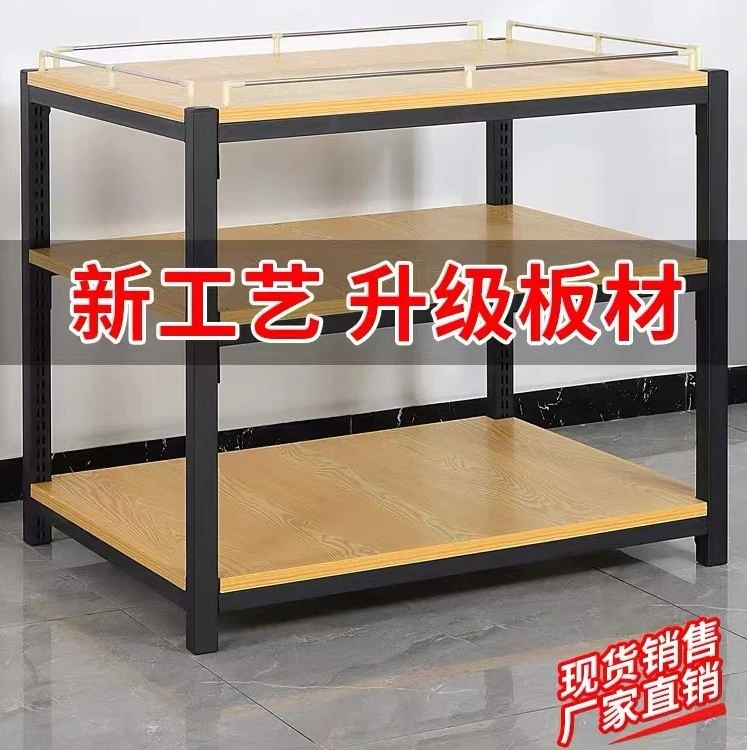 超市牛奶堆头展示架饮料促销台陈列架置物货架加厚礼品多层地堆