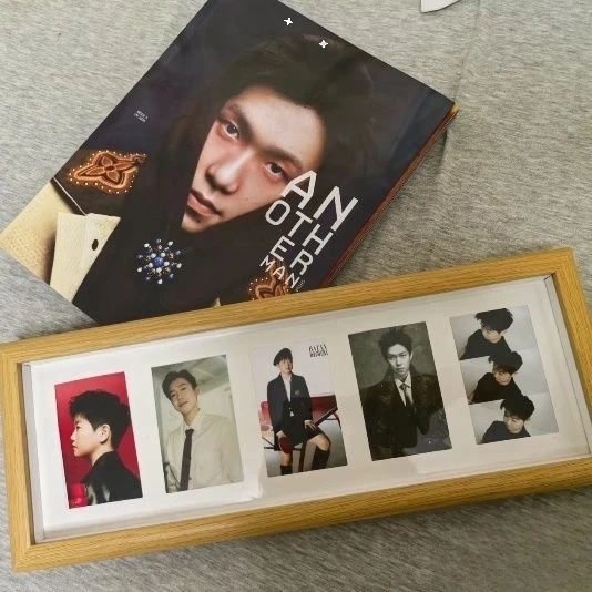 王楚钦孙颖莎周边小卡收纳相框杂志拍立得3寸照片相框摆台礼物