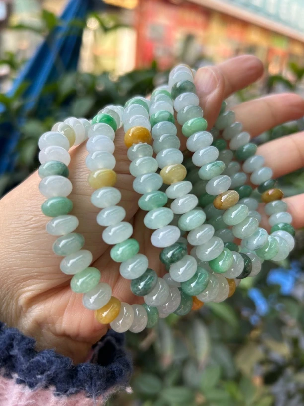 算盘珠多宝颜色手链多样性发货