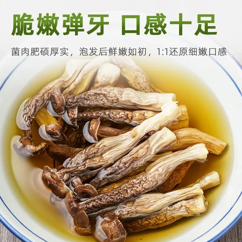 鹿茸菇干货菌菇脆嫩爽口当季新货煲汤食材干净无沙农家土特产