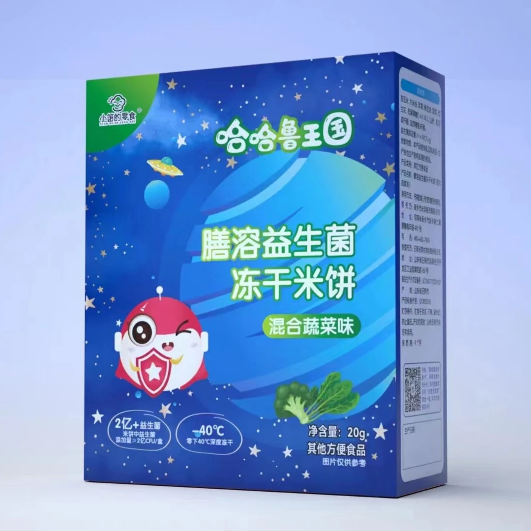 膳溶益生菌冻干米饼