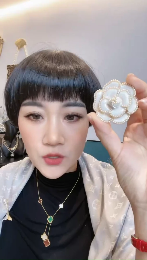 【闪购商品】贝壳胸针合金胸针