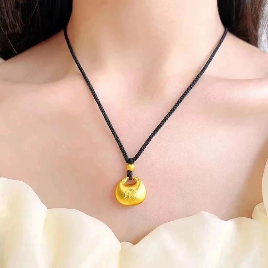 合金吊坠 时尚个性小福袋