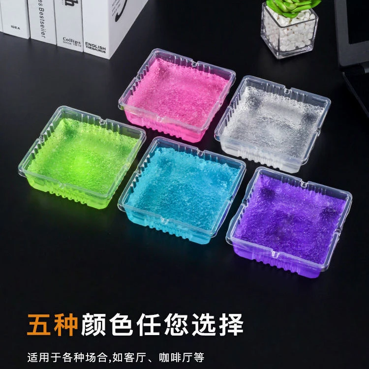 烟灰缸一次性灭烟家用防烟味欧酒店客房KTV台球室车载灭烟沙吸附