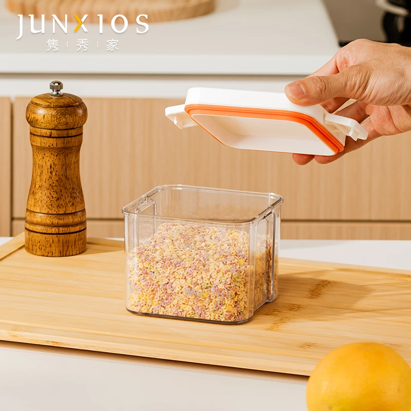 【储物罐_中号】保鲜密封罐厨房防潮储存零食五谷杂粮塑料乐扣