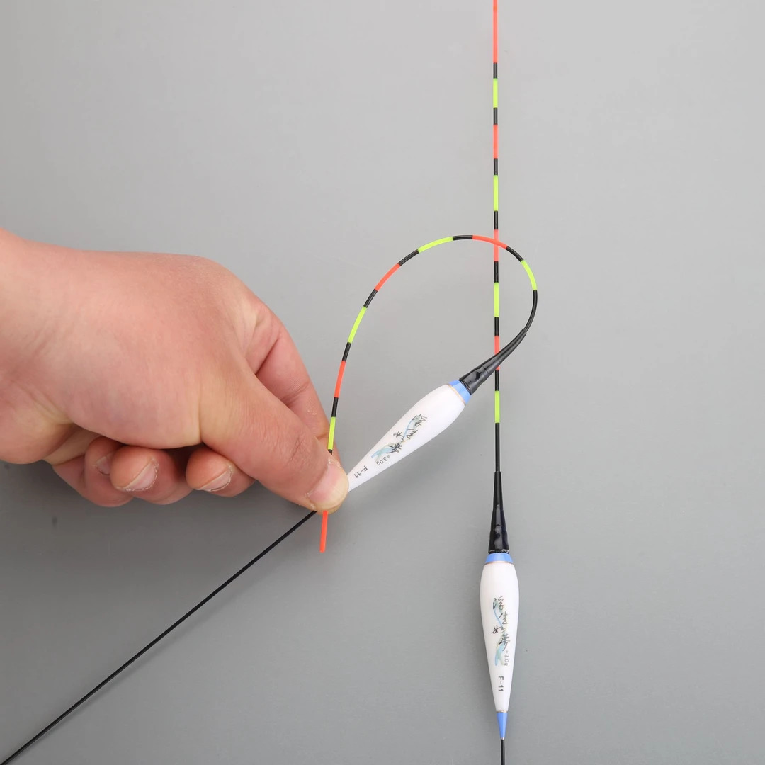 【电子漂1支】+【电池】纳米软尾防爆顶夜光漂【颜色图形品牌吃铅随机】