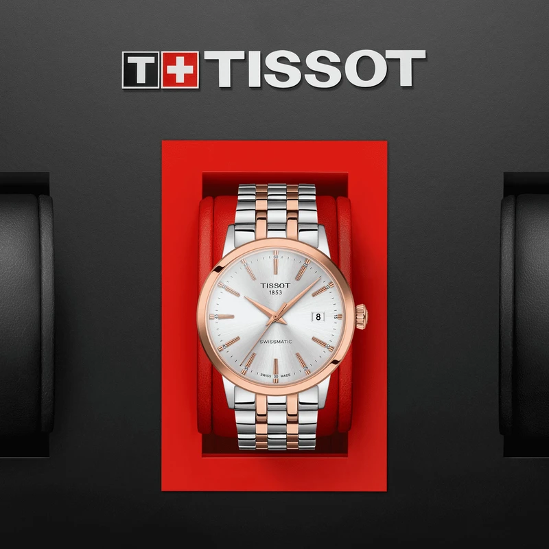 Tissot/天梭梦想系列大气时尚全自动机械男表42MM#T1294072203100