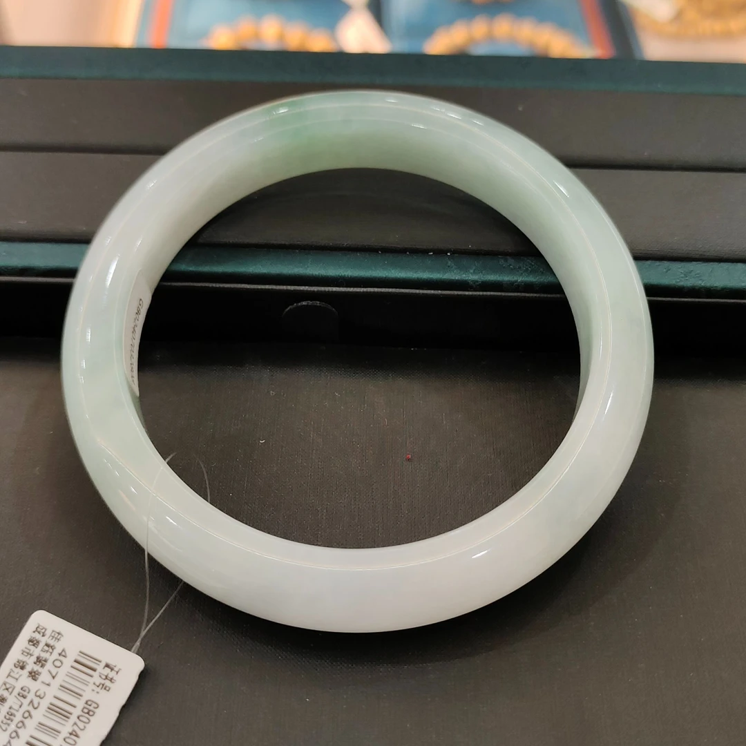 233# 正圈59.5 天然A货 飘翠