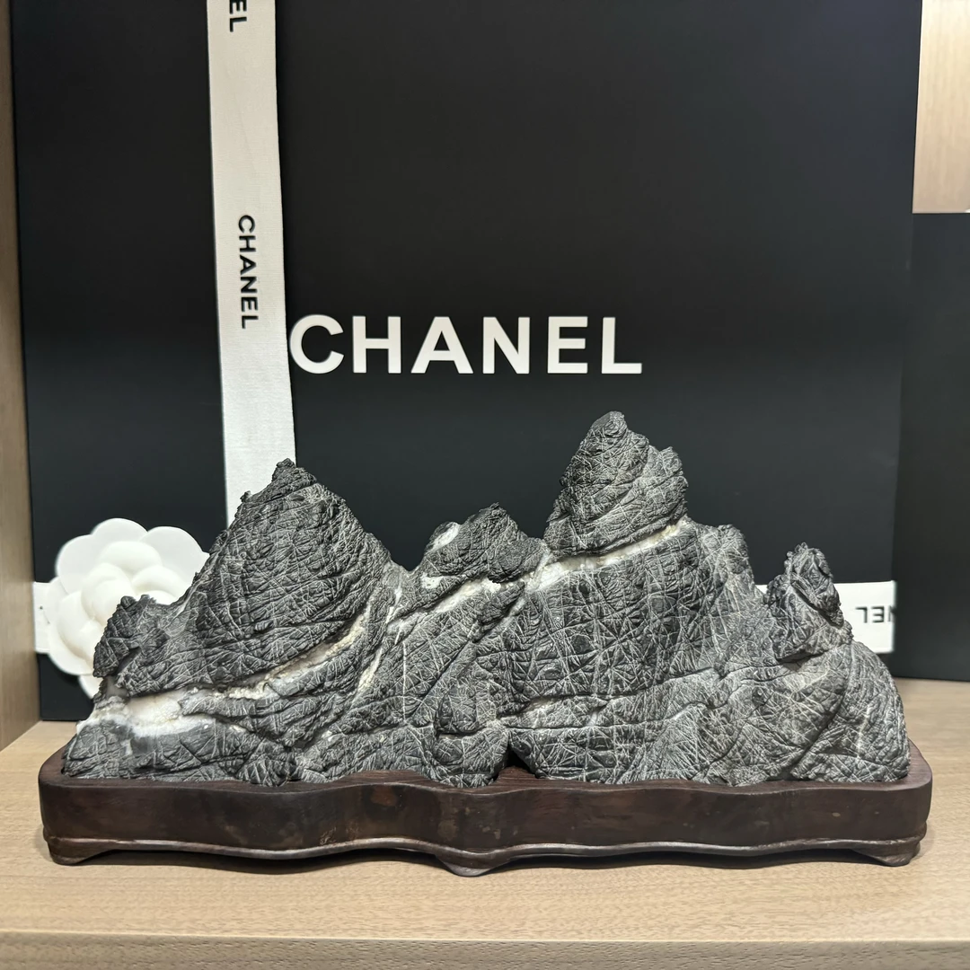 实拍保证天然灵璧石山峰新家乔迁客厅书房玄关摆件观赏靠山石