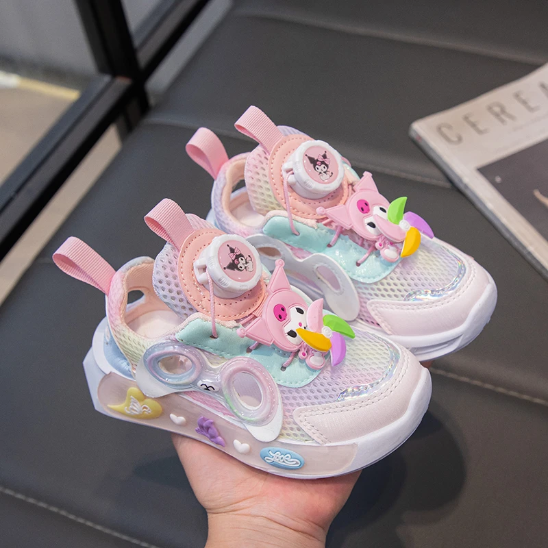 旋转扣夏季儿童学生女童鞋