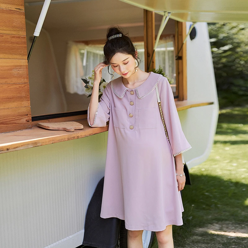 8652 孕妇连衣裙