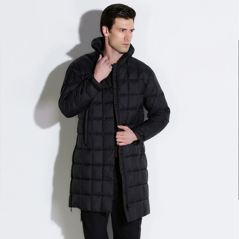 【库存微瑕】男士羽绒服中长款羽绒衣GFMDS681 【男装】