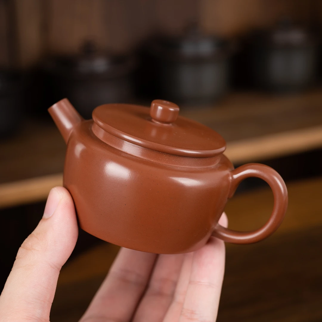 《桑扁》德钟壶 约140毫升 广西坭兴陶全手工茶具