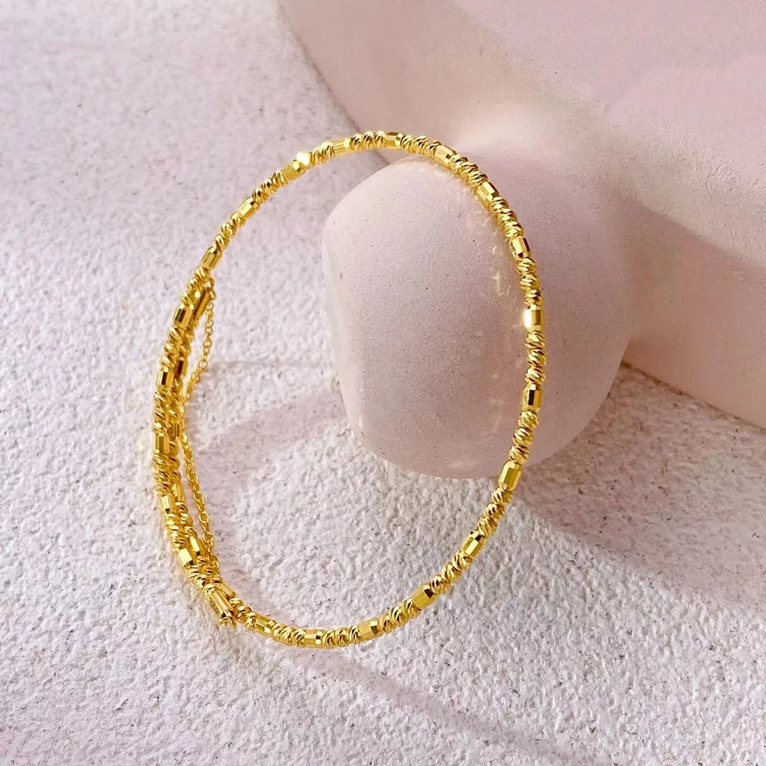 金展【蹦迪珠记忆钢丝】足金999投资金条攒黄金