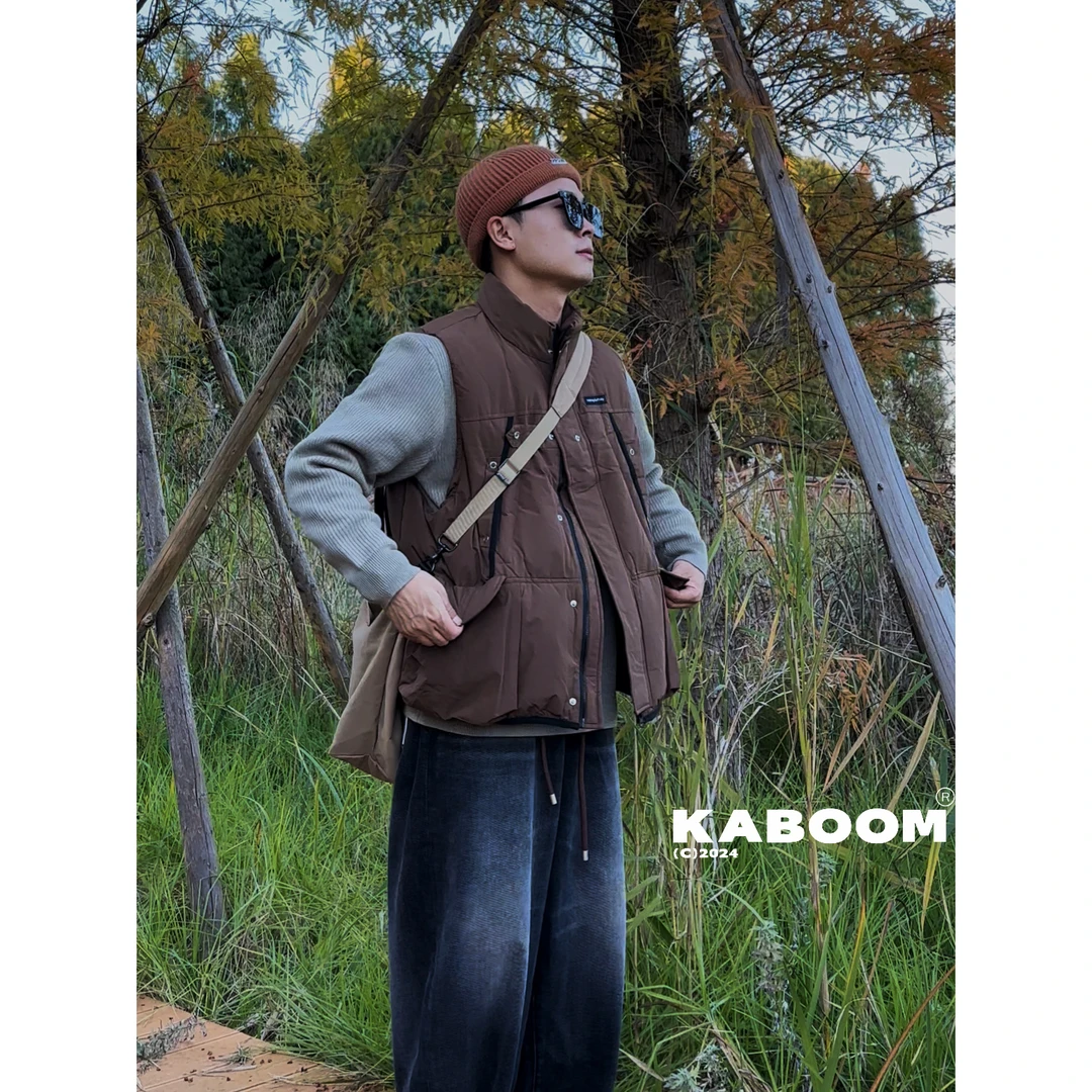 2024秋冬季新款马甲2379简单休闲百搭日常情侣男