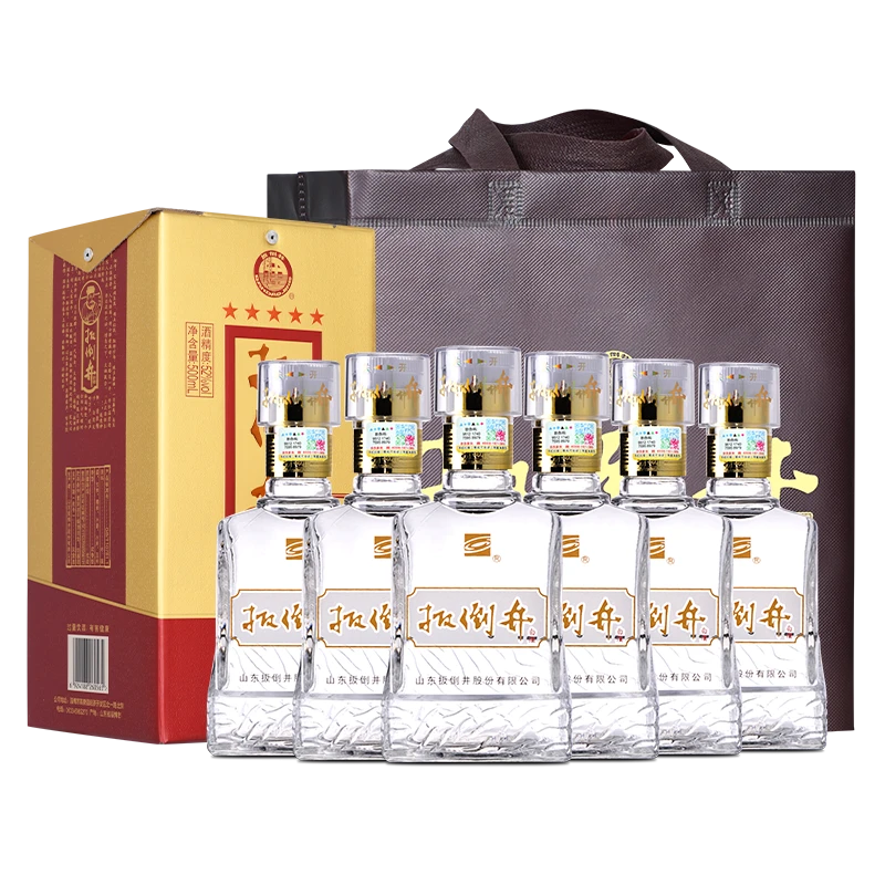 扳倒井【酒水节】五星 浓香型优级白酒 整箱装52度500ml*6瓶