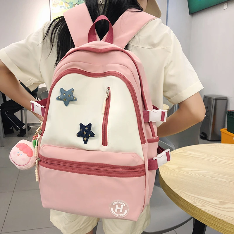 书包女大容量防水小学生一到五年级轻便护脊双肩包男女生减负背包