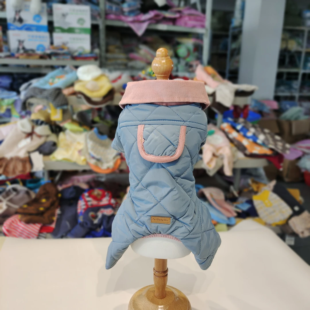 PSM英伦菱形格子棉衣