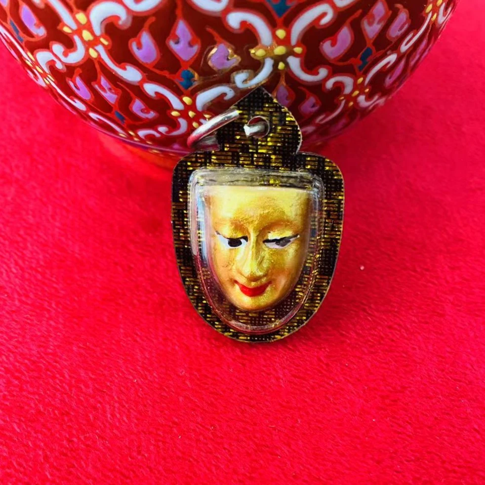 手工艺品  金笑脸吊坠